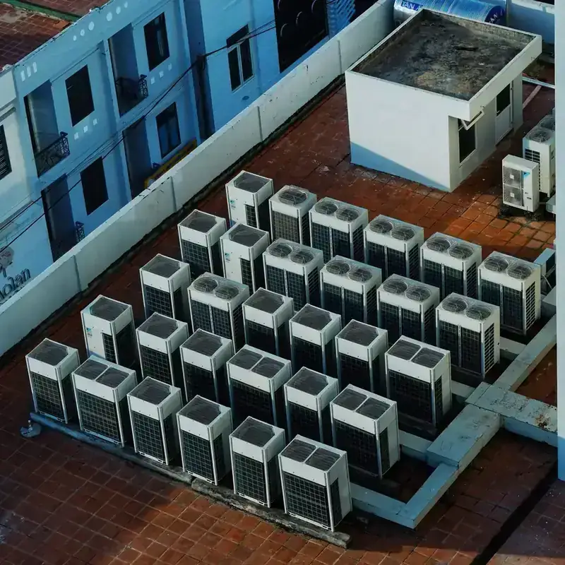 Unidades condensadoras VRF: instalación de aire acondicionado industrial en Panamá